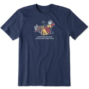 Men's Jake & Rocket Right Thing To Do Short Sleeve Tee Life is Good