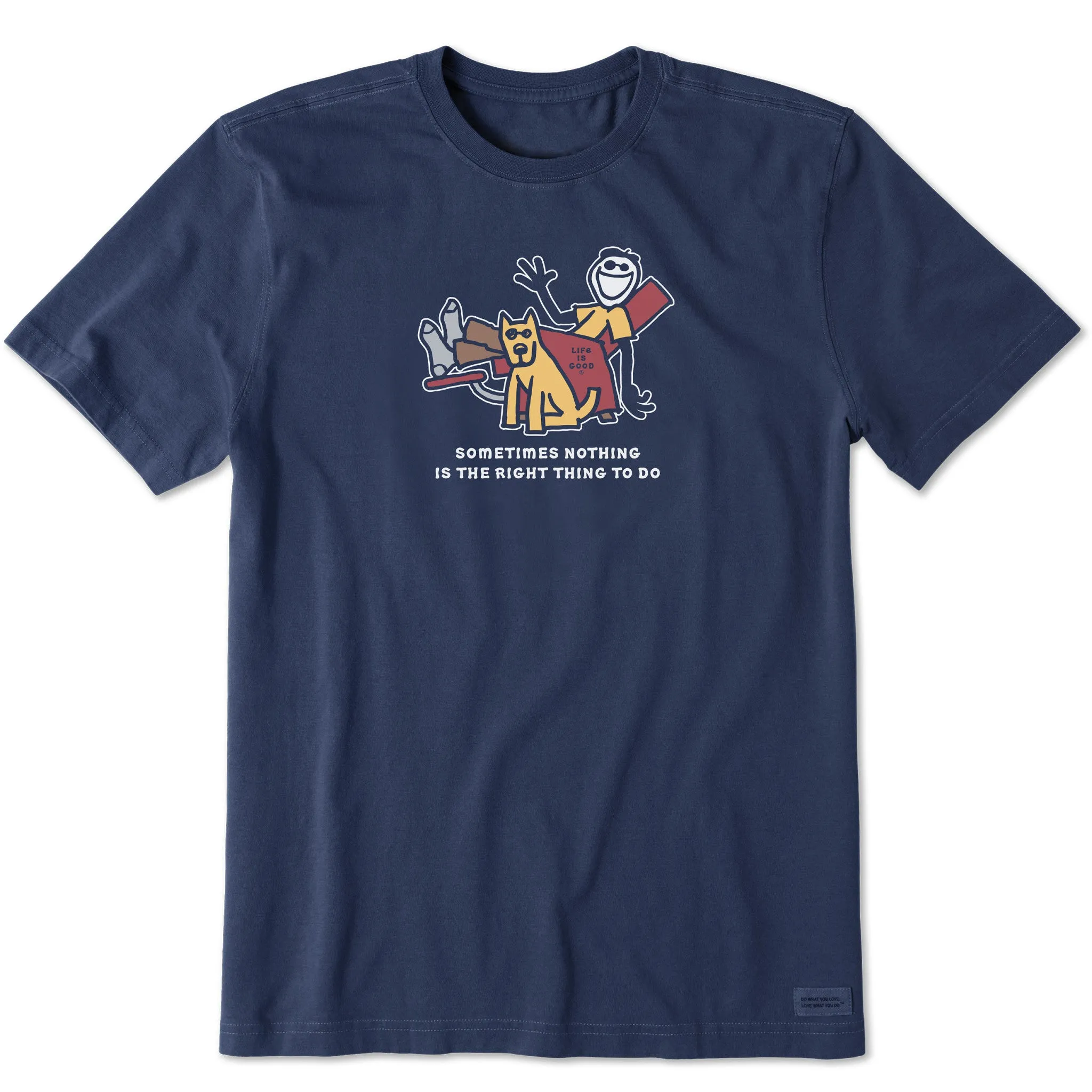 Men's Jake & Rocket Right Thing To Do Short Sleeve Tee Life is Good