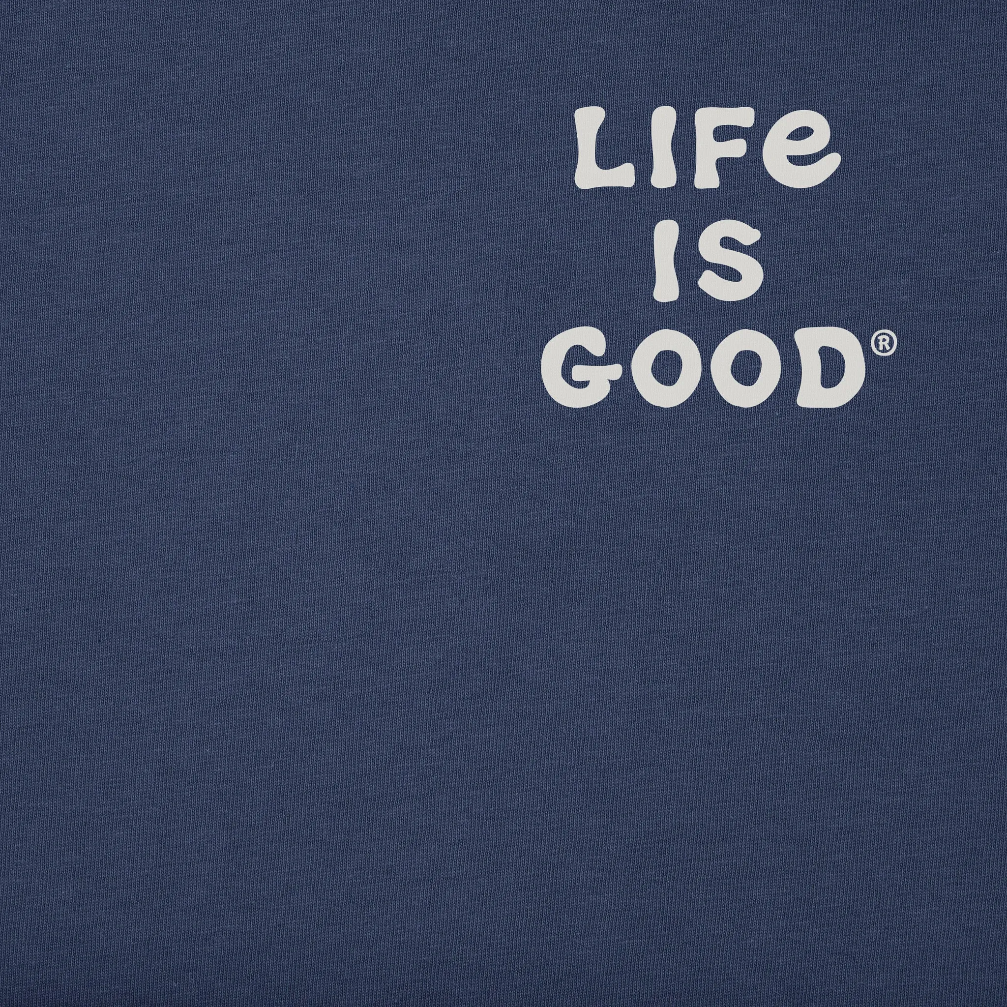 Men's Jake & Rocket Smell the Campfire Short Sleeve Tee Life is Good
