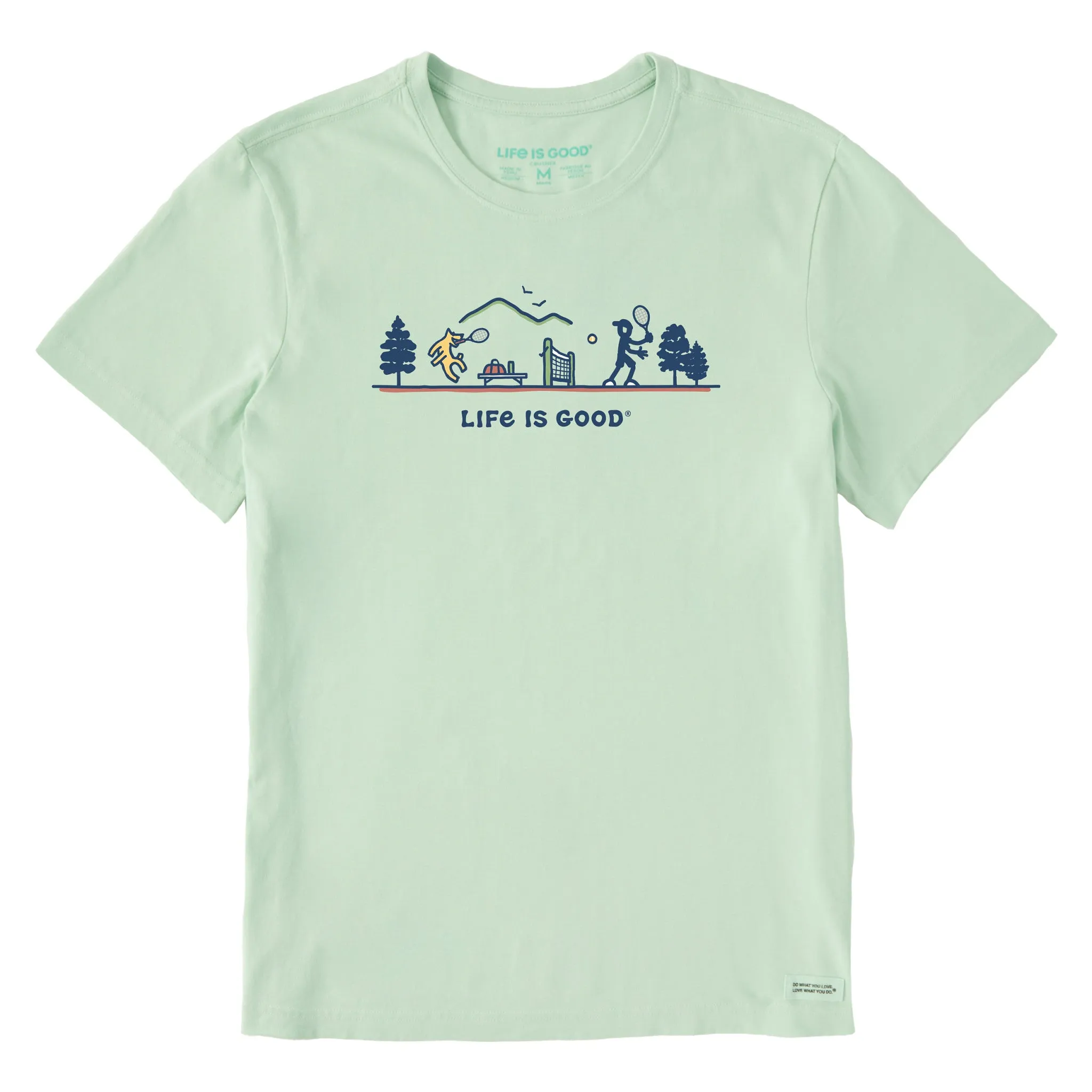 Men's Jake & Rocket Tennis Vista Short Sleeve Tee Life is Good