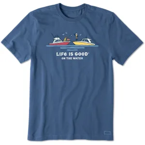 Men's Jake and Friends on the Water Short Sleeve Tee Life is Good