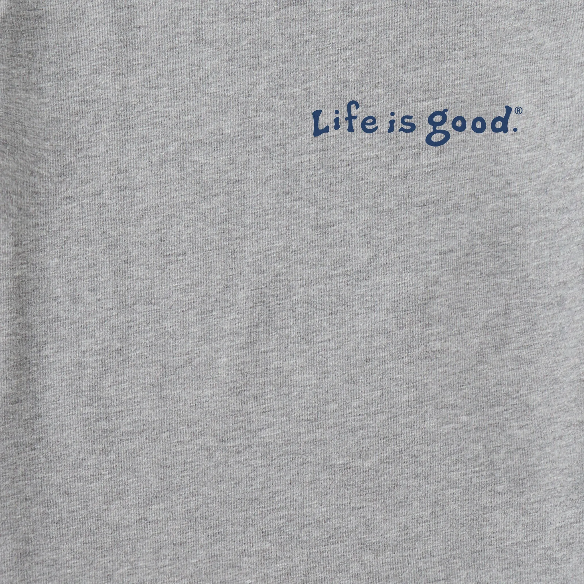 Men's Jake and Rocket Beach Day Short Sleeve Tee Life is Good