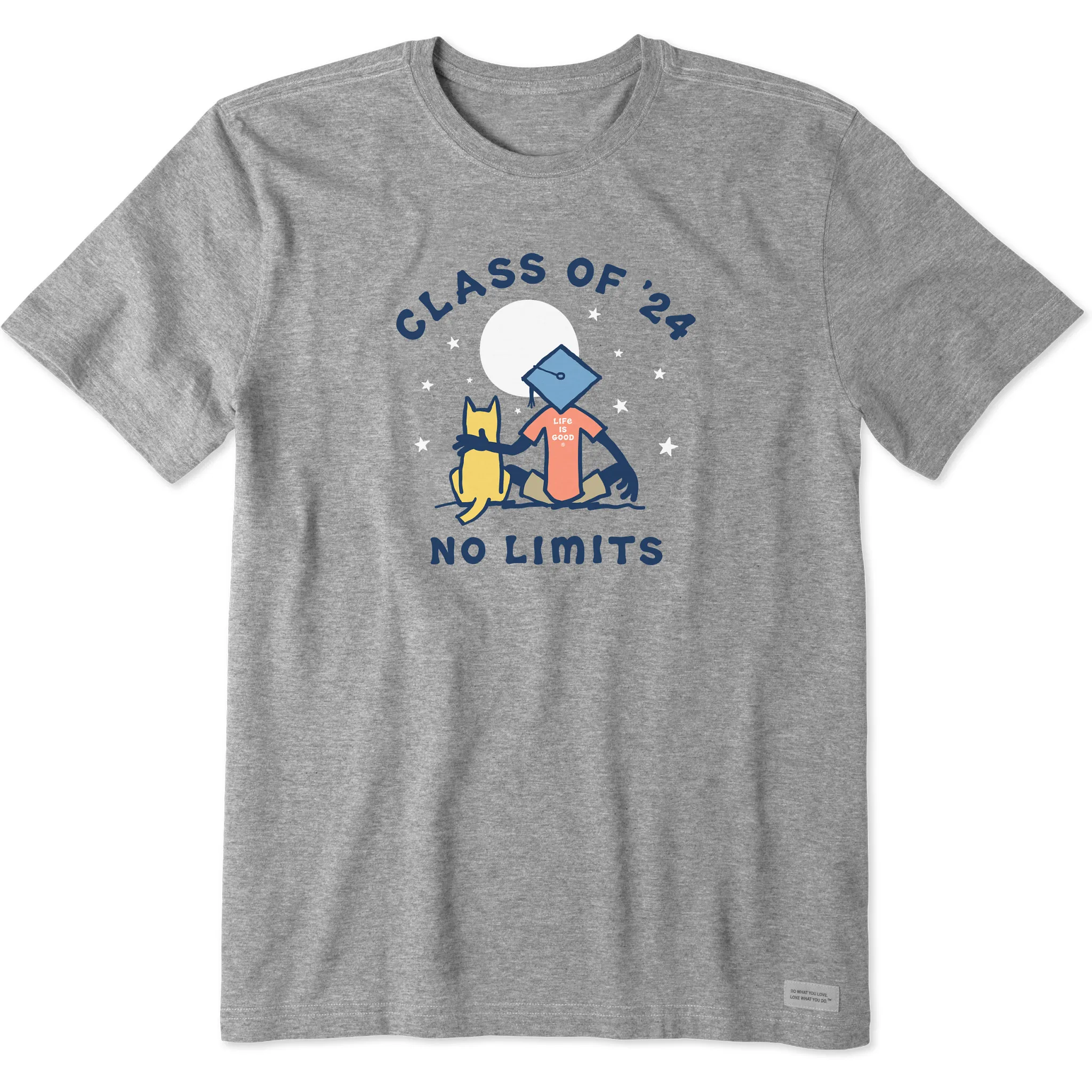 Men's Jake and Rocket No Limits 2024 Short Sleeve Crusher Tee Life is Good