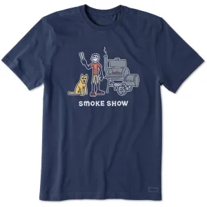 Men's Jake and Rocket Smoke Show Short Sleeve Tee Life is Good