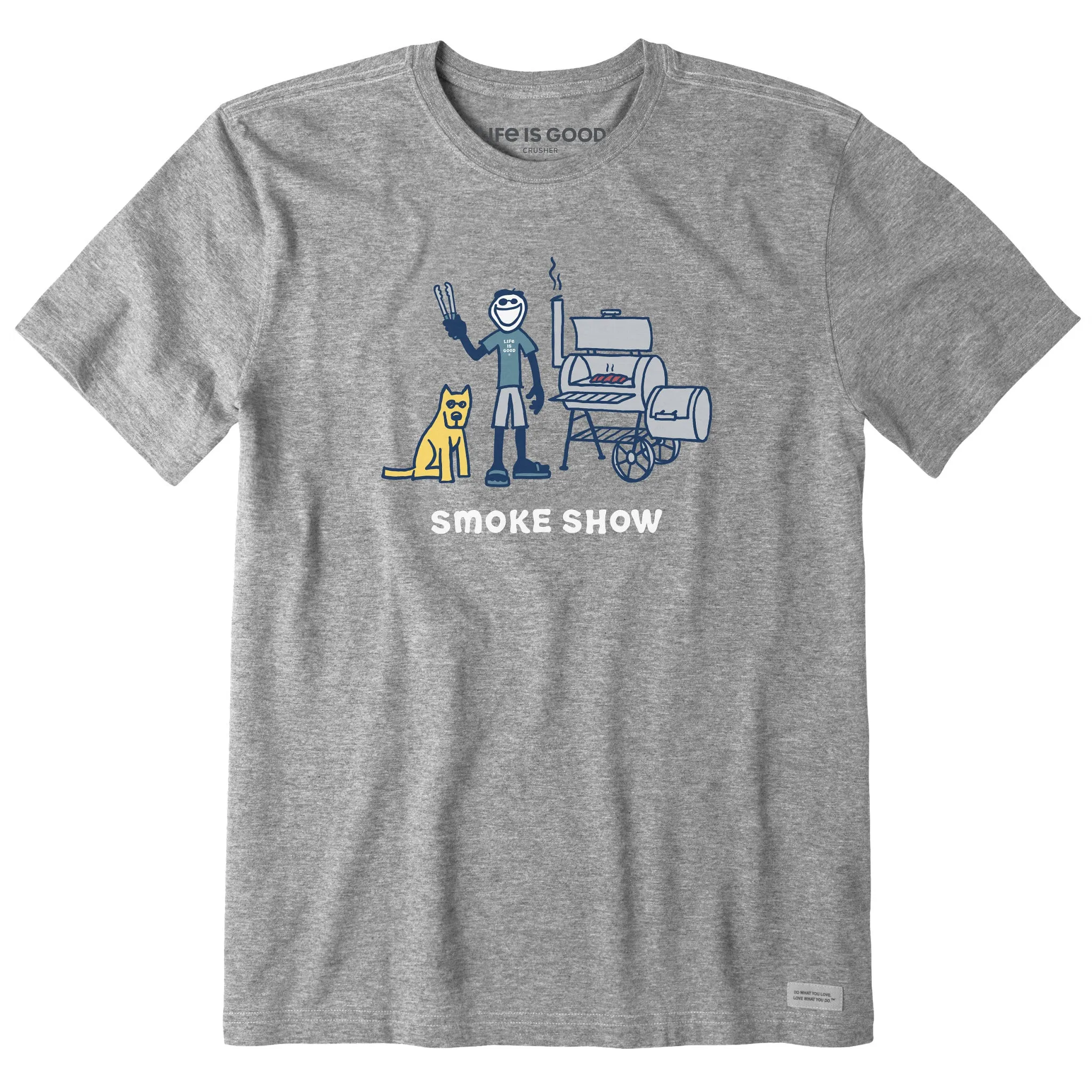 Men's Jake and Rocket Smoke Show Short Sleeve Tee Life is Good