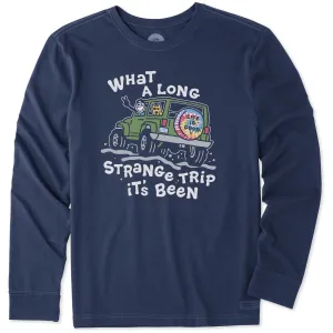 Men's Jake and Rocket Strange Trip Long Sleeve Crusher Tee Life is Good