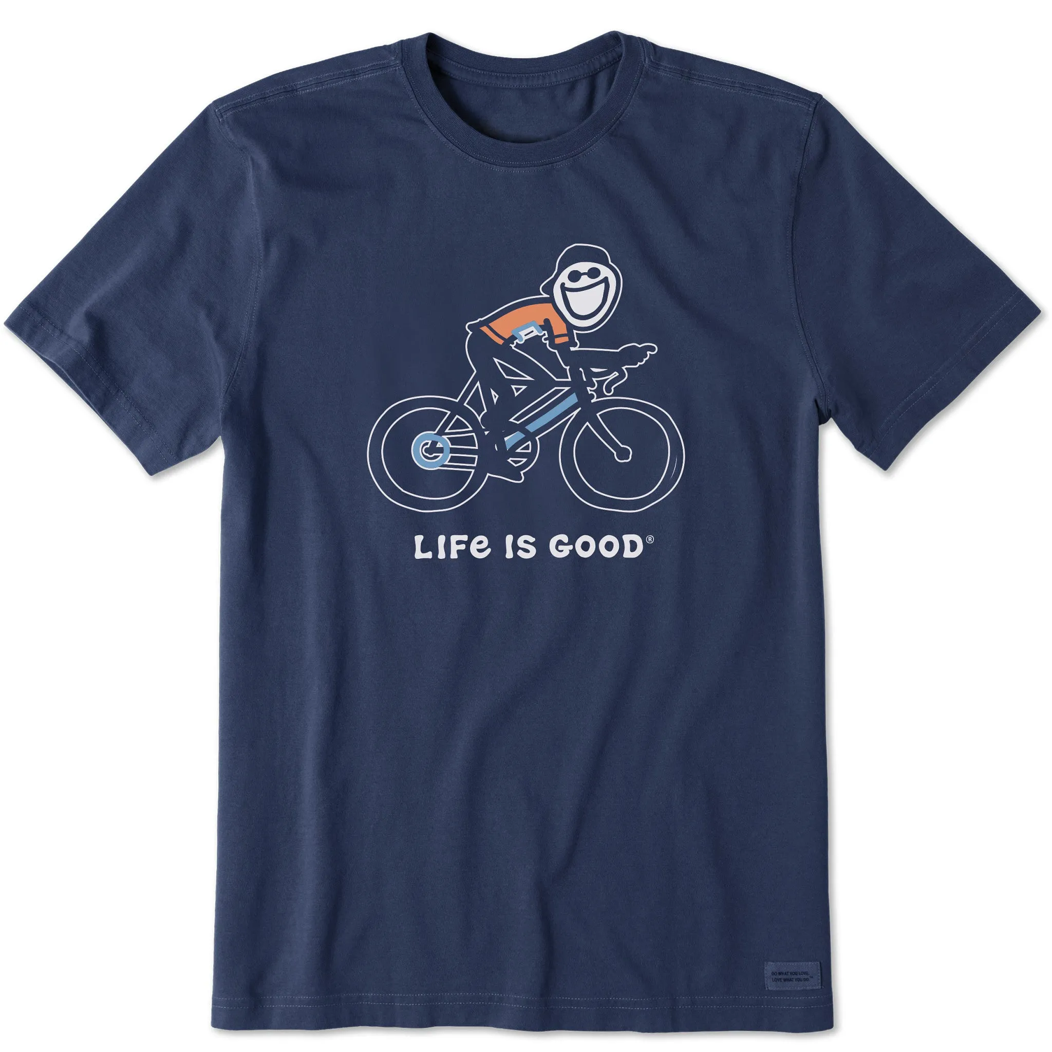 Men's Jake Bike Short Sleeve Tee Life is Good