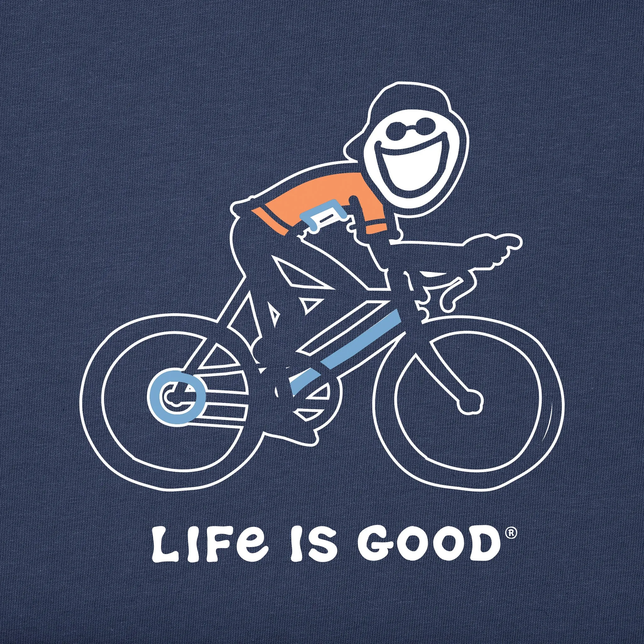 Men's Jake Bike Short Sleeve Tee Life is Good