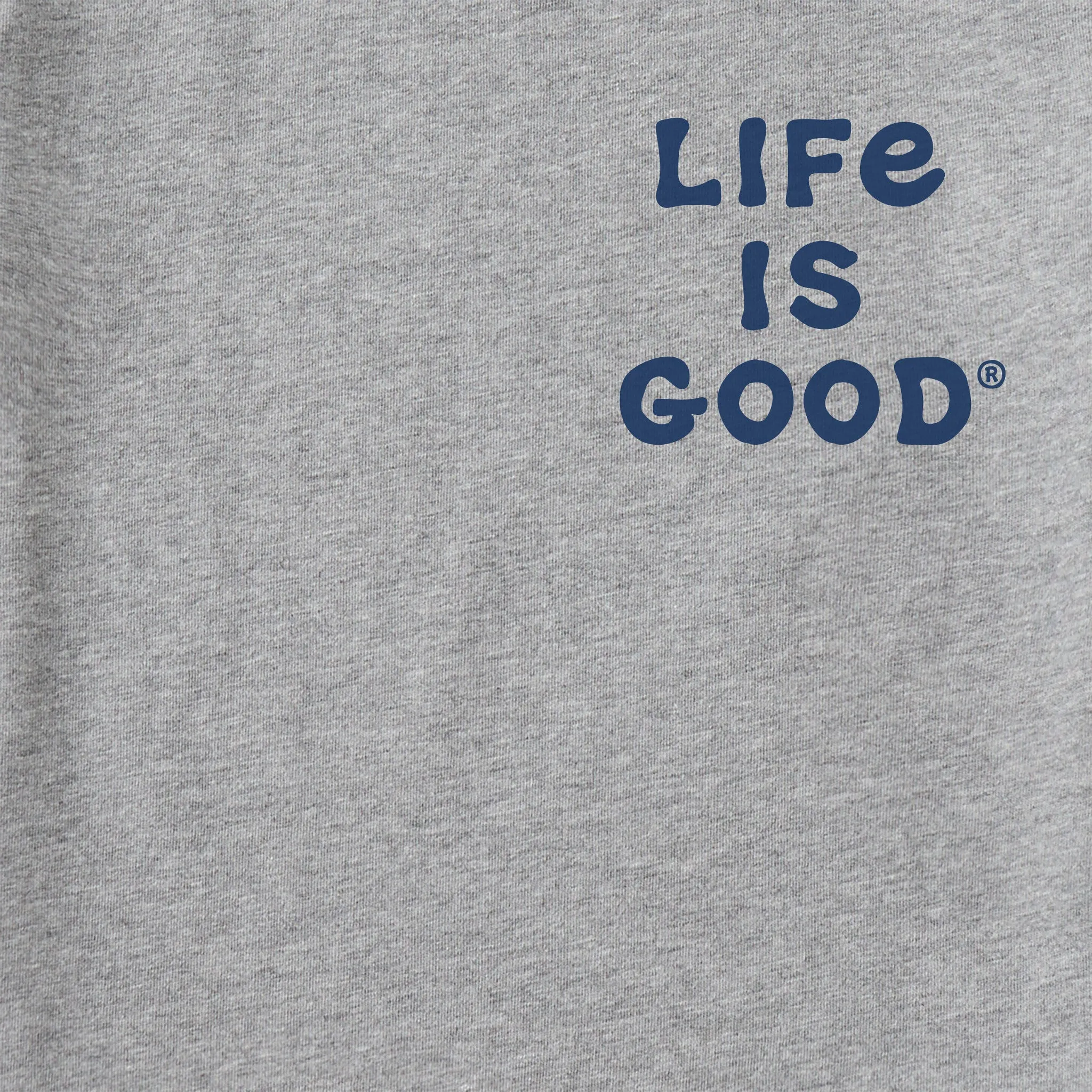 Men's Jake Can't Sing Guitar Short Sleeve Crusher Tee Life is Good