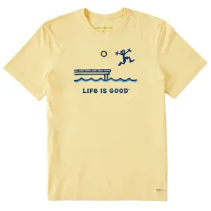 Men's Jake Dock Jump Short Sleeve Crusher-LITE Tee Life is Good