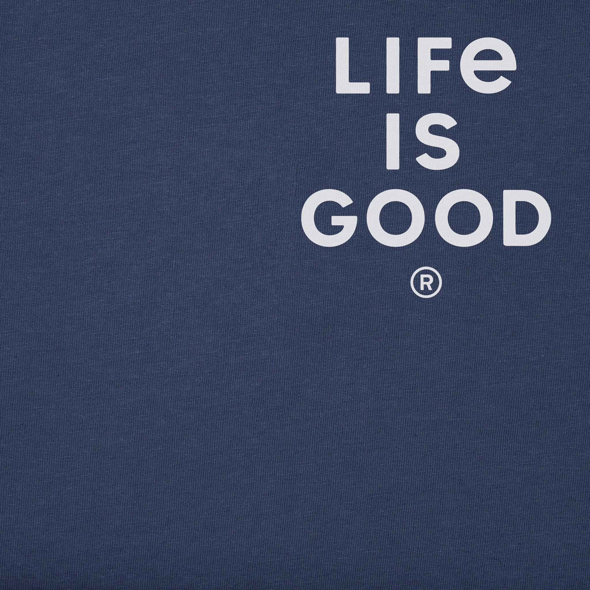 Men's Jake Father Mows Best Short Sleeve Tee Life is Good