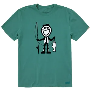Men's Jake Fish Short Sleeve Crusher Tee Life is Good