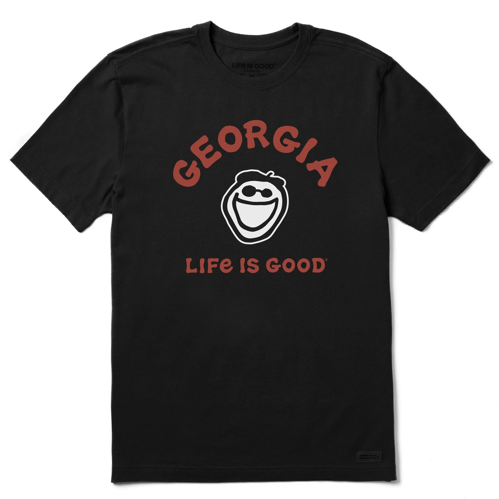 Men's Jake Georgia Short Sleeve Crusher Tee Life is Good
