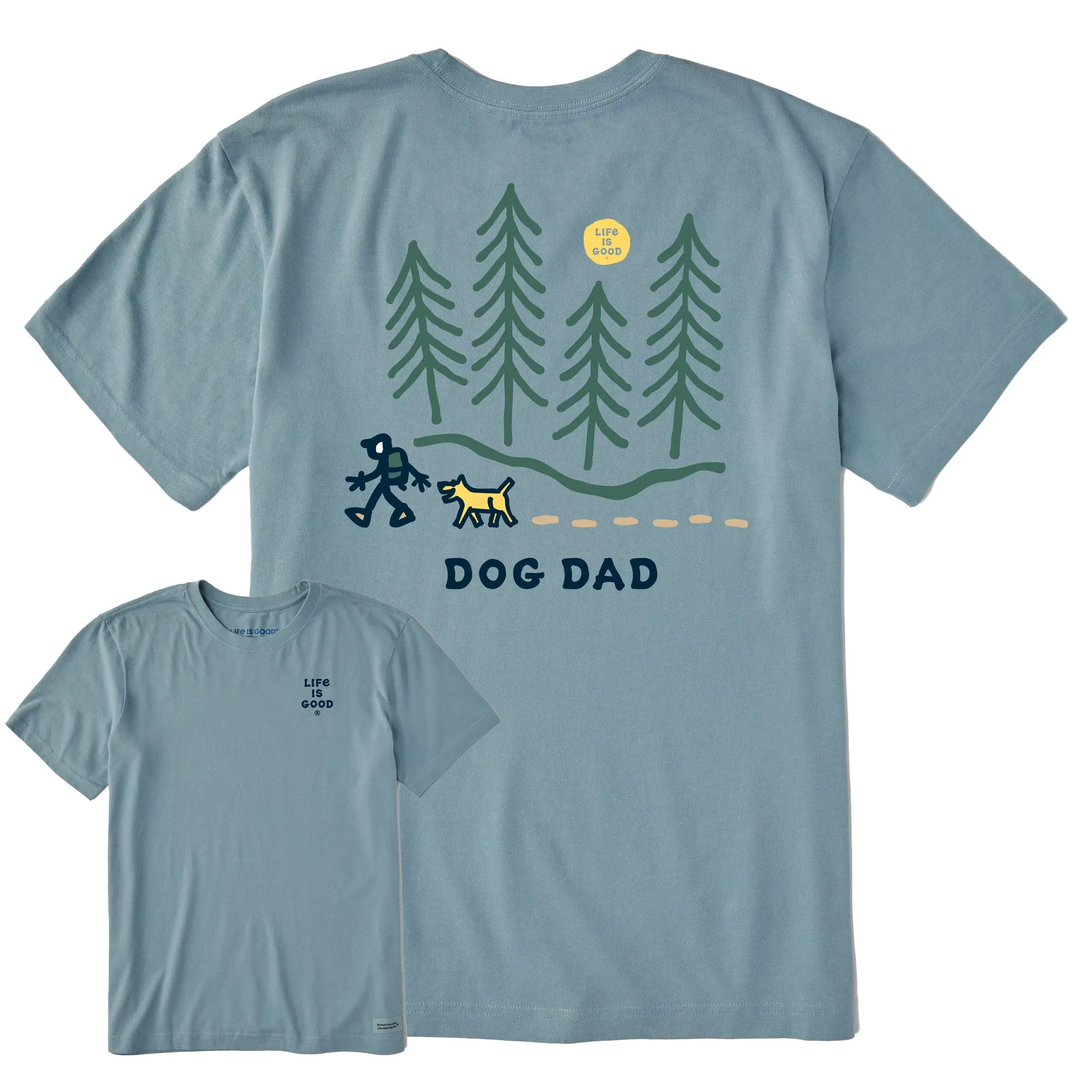 Men's Jake Hike Dog Dad Short Sleeve Tee Life is Good