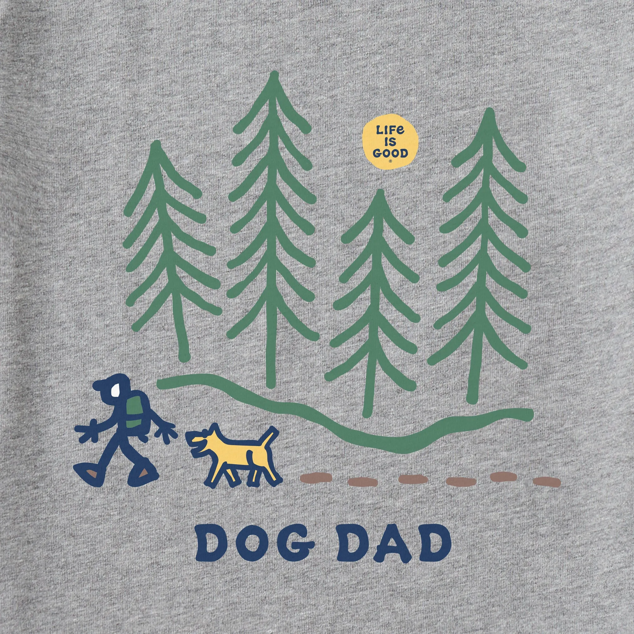 Men's Jake Hike Dog Dad Short Sleeve Tee Life is Good
