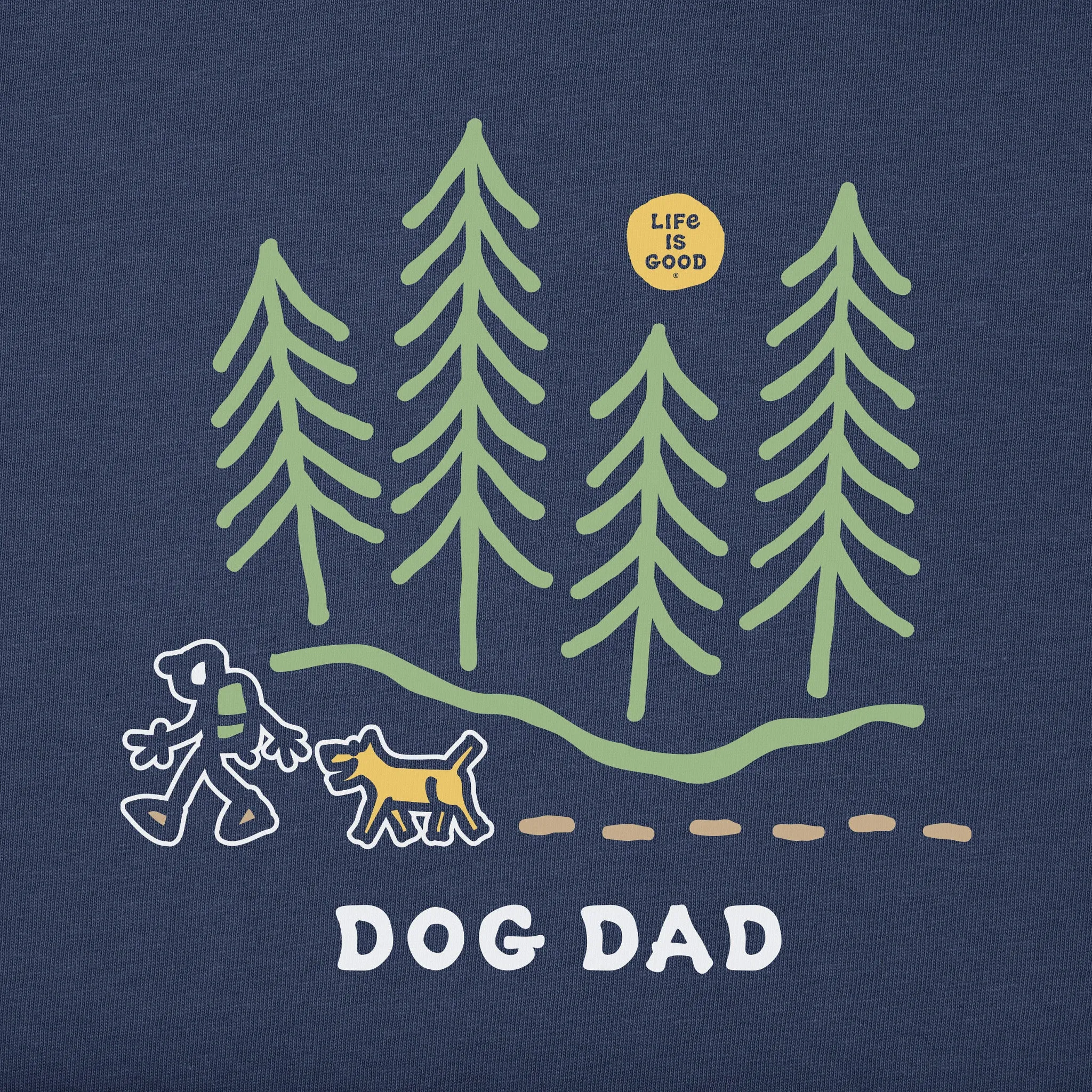 Men's Jake Hike Dog Dad Short Sleeve Tee Life is Good