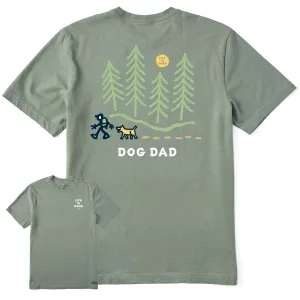 Men's Jake Hike Dog Dad Short Sleeve Tee Life is Good