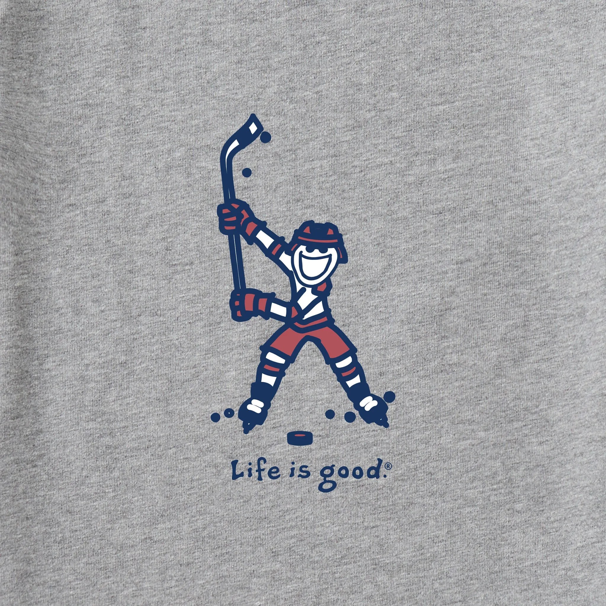 Men's Jake Hockey Swing Long Sleeve Crusher Tee Life is Good