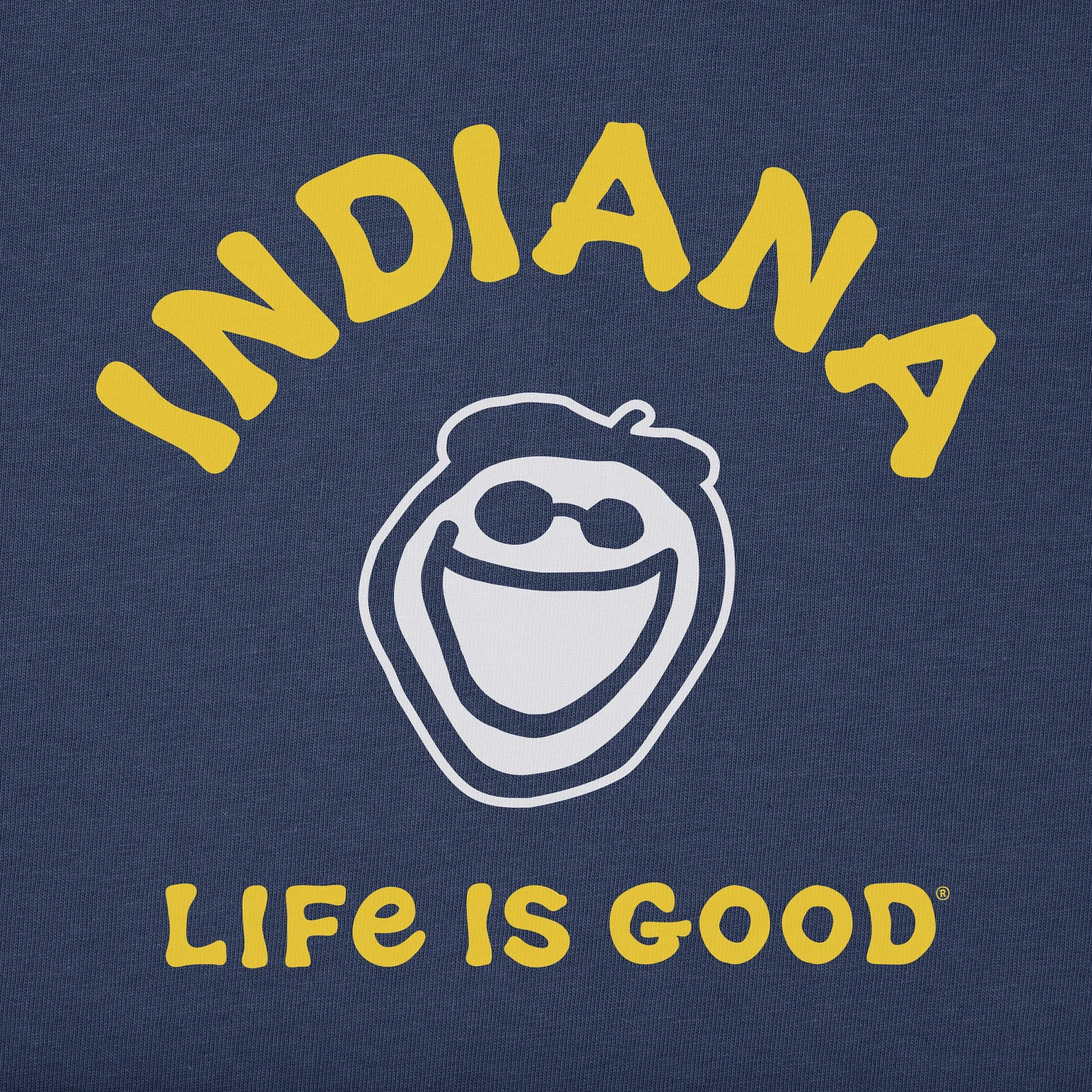 Men's Jake Indiana Short Sleeve Crusher Tee Life is Good