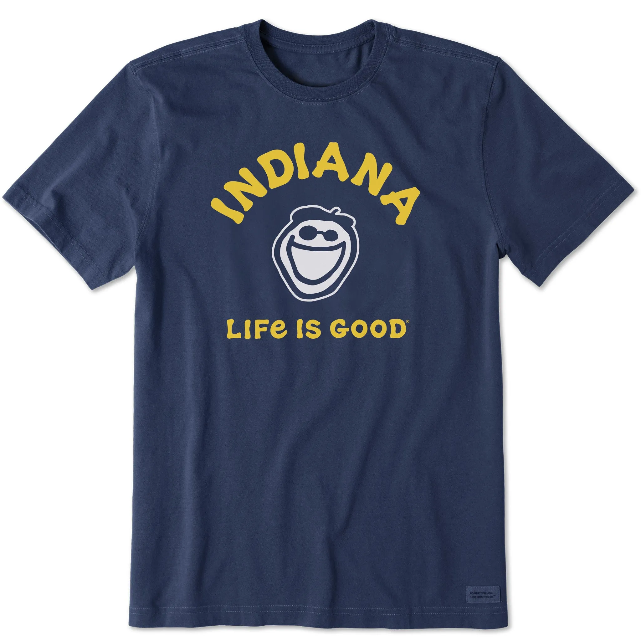 Men's Jake Indiana Short Sleeve Crusher Tee Life is Good