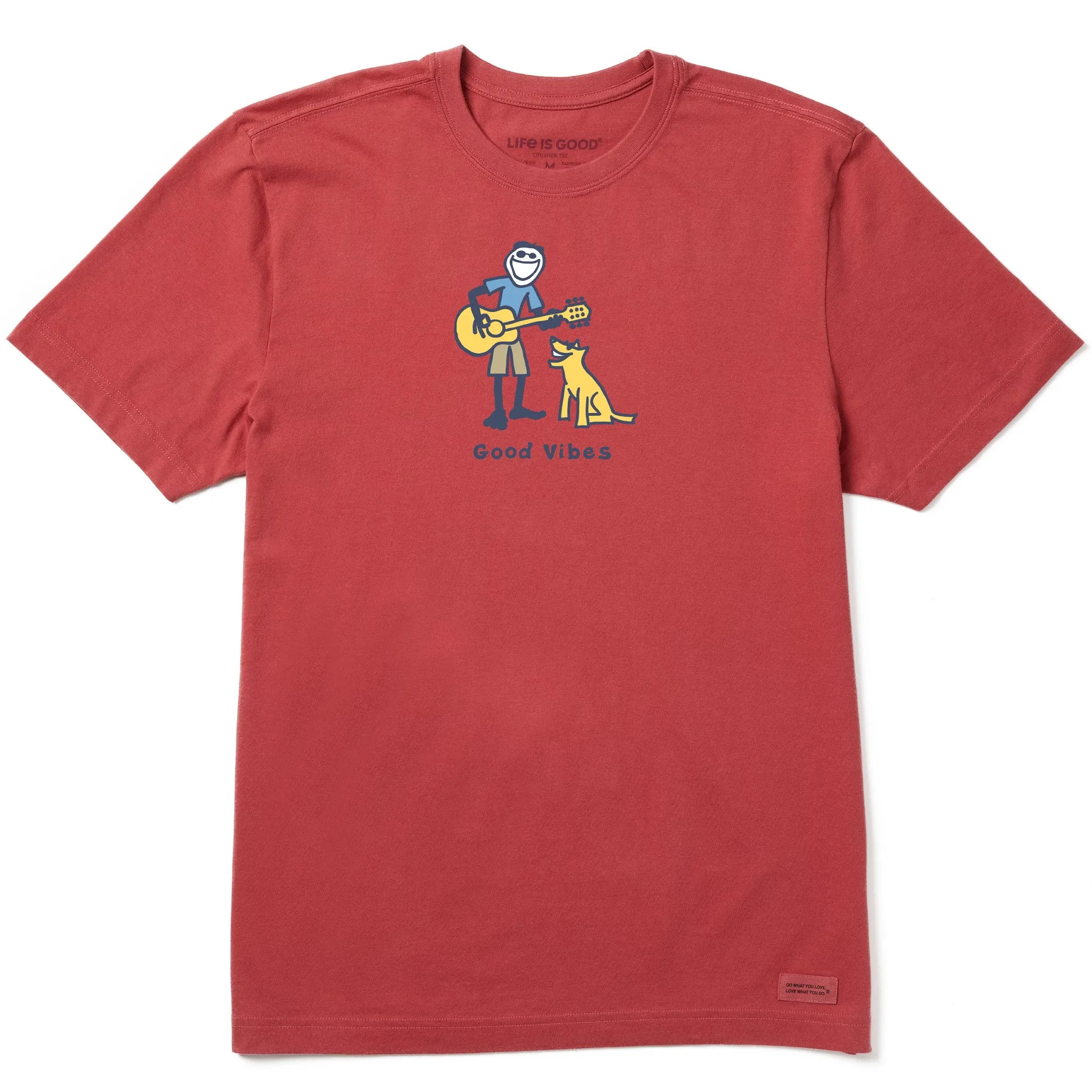 Men's Jake Jammin' Short Sleeve Crusher Tee Life is Good