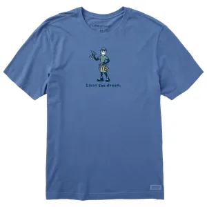 Men's Jake Livin the Dream Short Sleeve Crusher Tee Life is Good