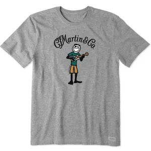Men's Jake Martin Guitar Short Sleeve Crusher Tee Life is Good
