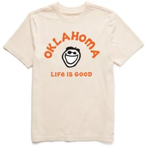 Men's Jake Oklahoma Short Sleeve Crusher Tee Life is Good