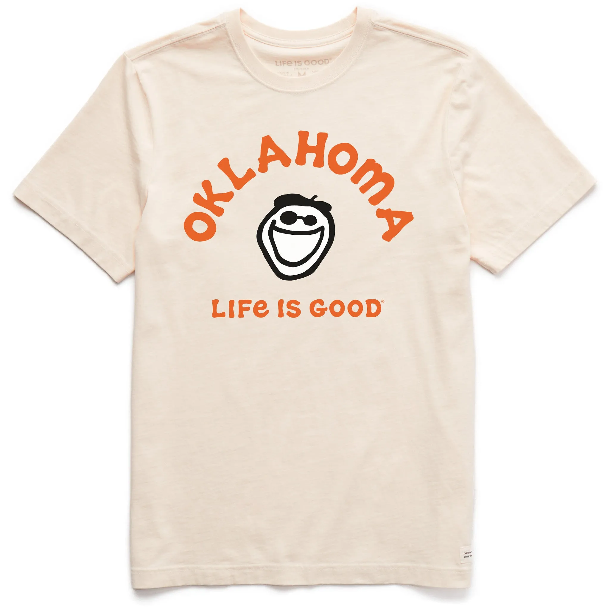 Men's Jake Oklahoma Short Sleeve Crusher Tee Life is Good