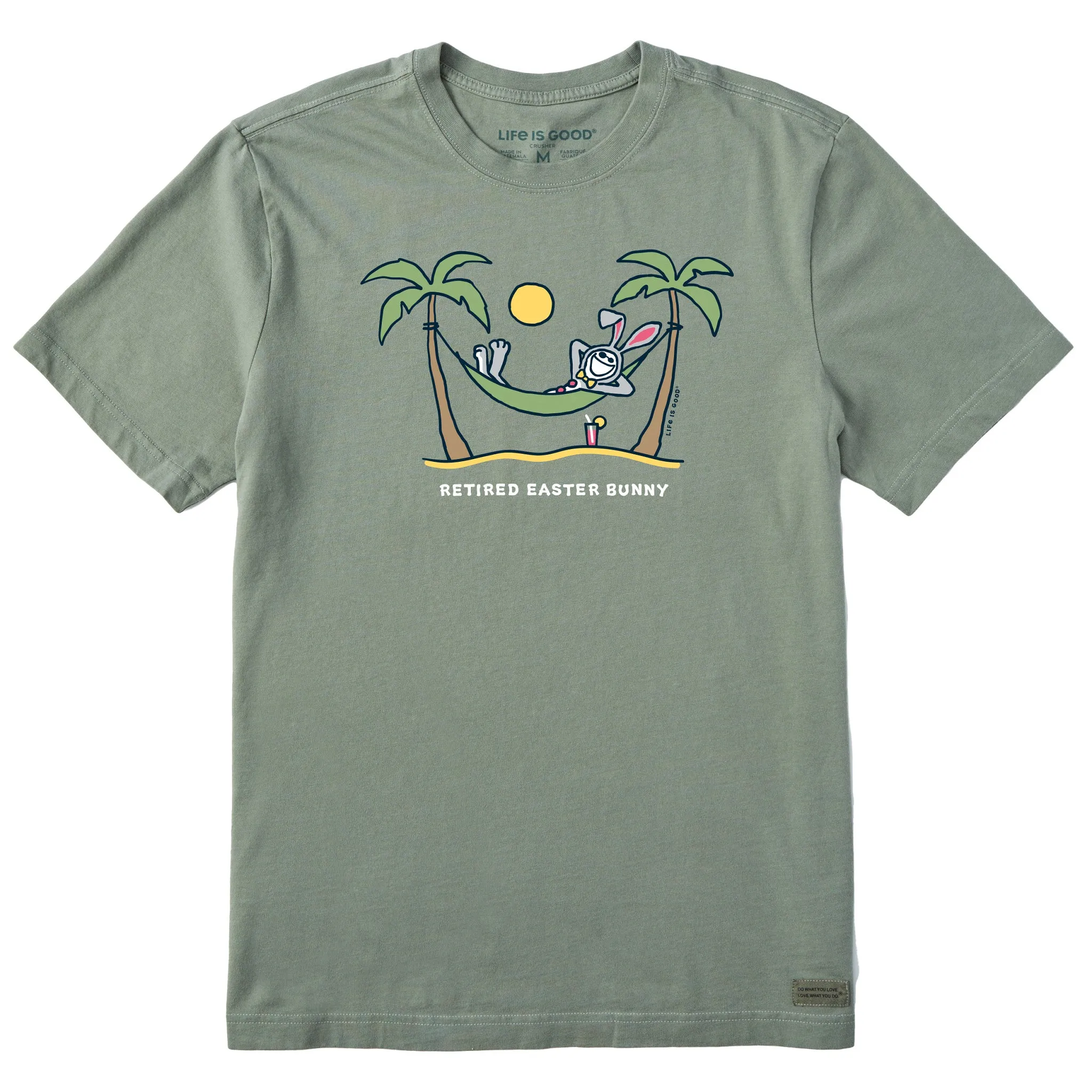 Men's Jake Retired Easter Bunny Short Sleeve Tee Life is Good