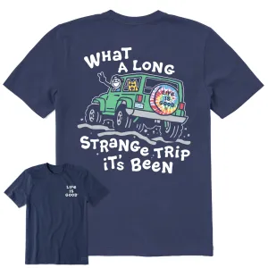Men's Jake Rocket Long Strange Trip 4x4 Short Sleeve Crusher Tee Life is Good
