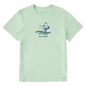 Men's Jake Sand Blast Golf Short Sleeve Crusher-LITE Tee Life is Good