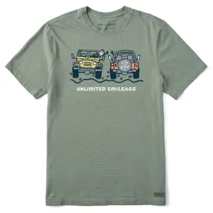 Men's Jake Unlimited Smileage Short Sleeve Crusher Tee Life is Good