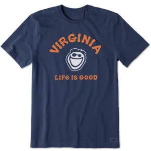 Men's Jake Virginia Short Sleeve Crusher Tee Life is Good