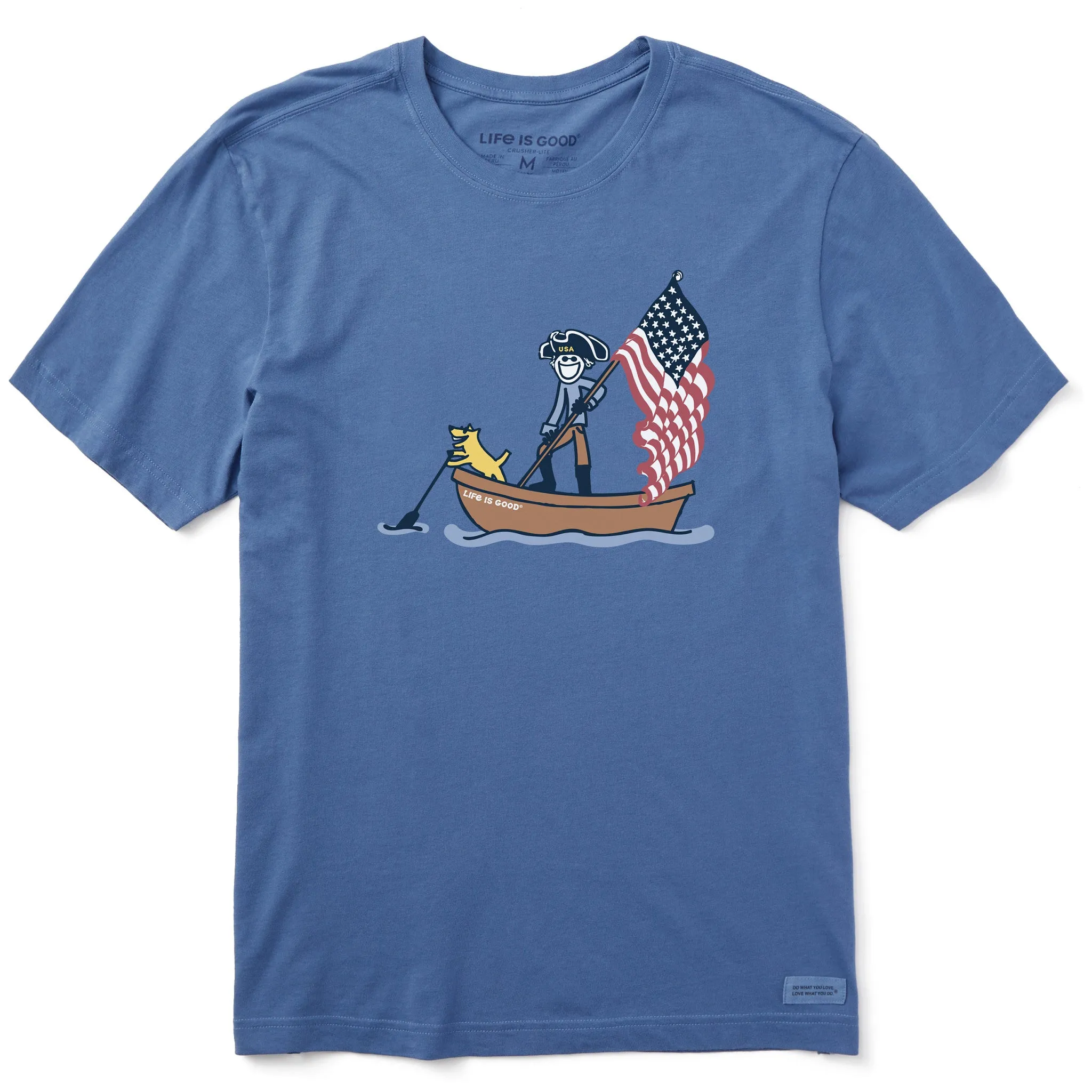 Men's Jake Washington and Rocket Short Sleeve Tee Life is Good