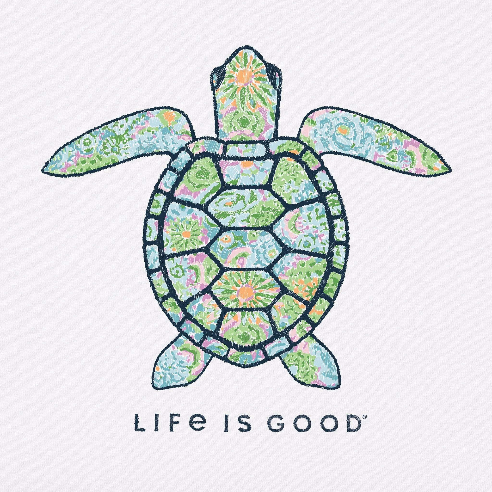 Men's Joy Turtle Short Sleeve Tee Life is Good