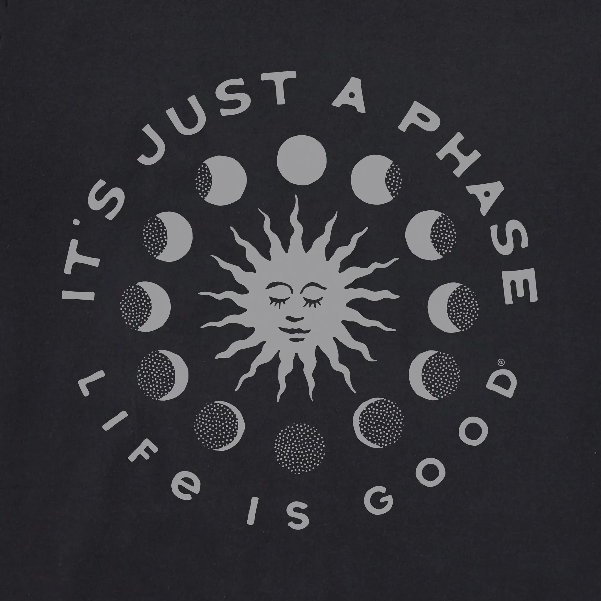 Men's Just a Phase Short Sleeve Tee Life is Good