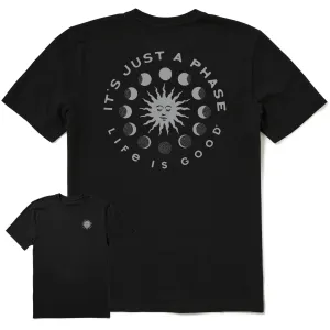 Men's Just a Phase Short Sleeve Tee Life is Good