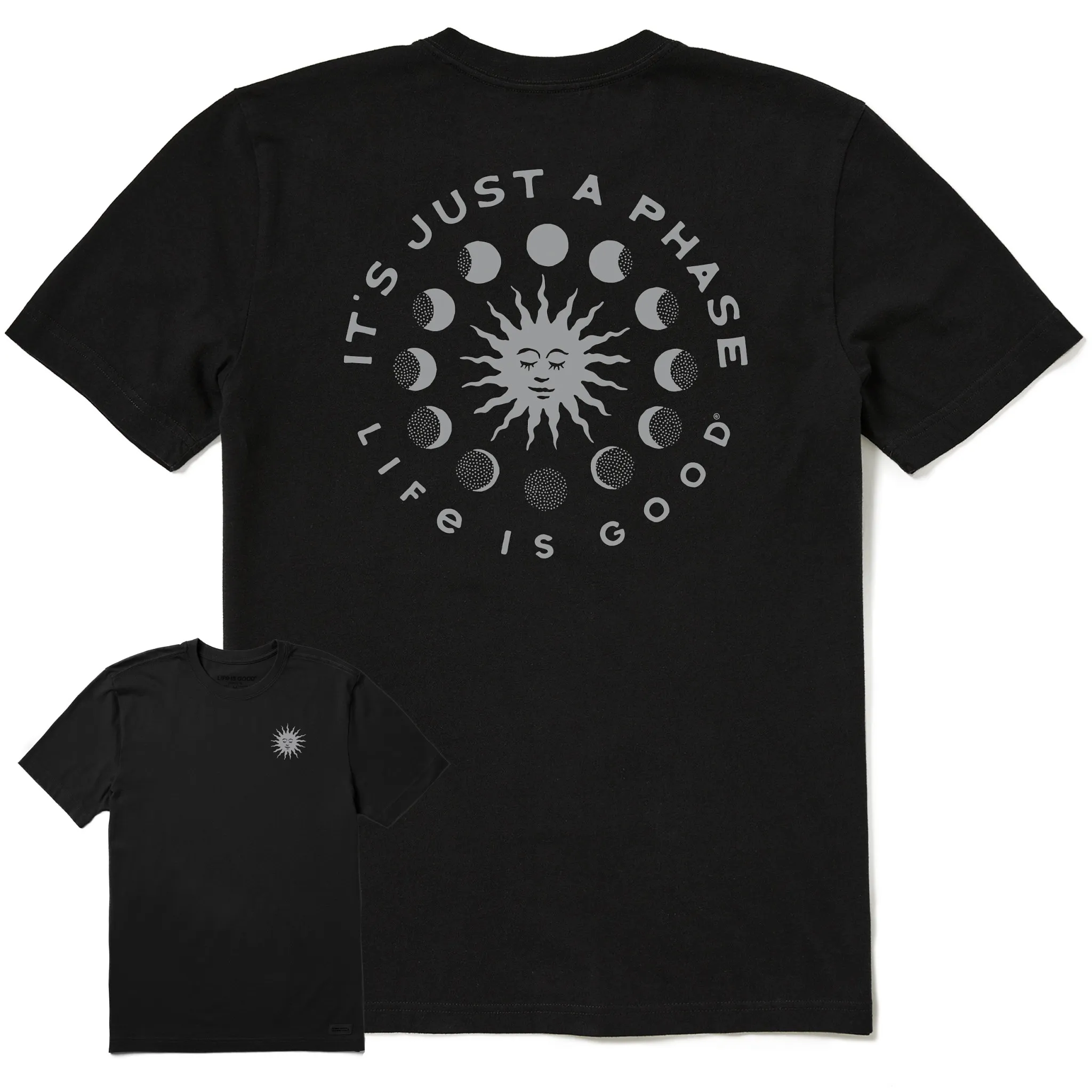 Men's Just a Phase Short Sleeve Tee Life is Good