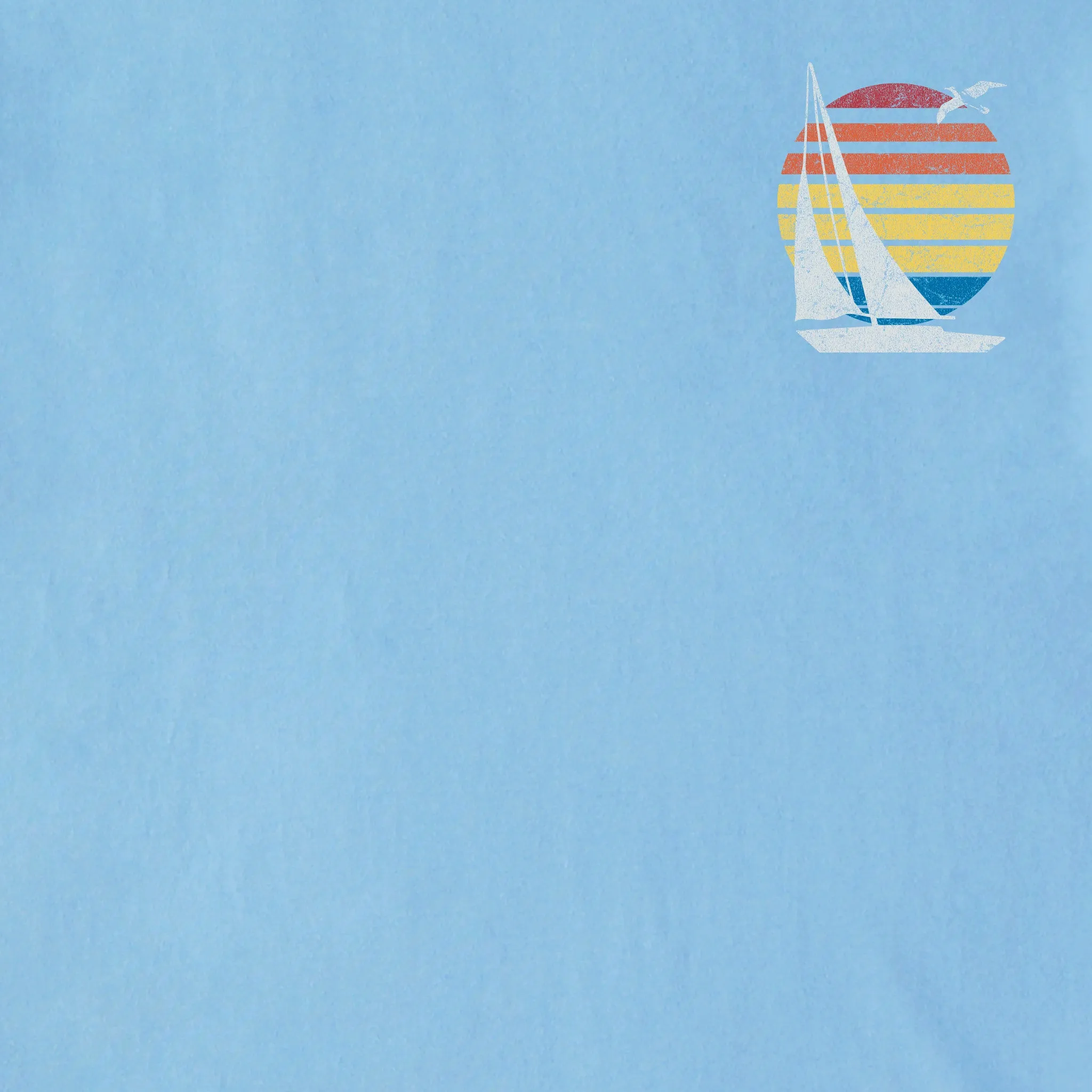 Men's Just Add Water Sailboat Long Sleeve Crusher-LITE Tee Life is Good
