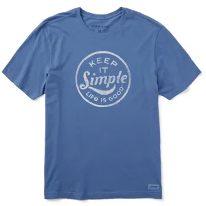 Men's Keep it Simple Coin Short Sleeve Tee Life is Good