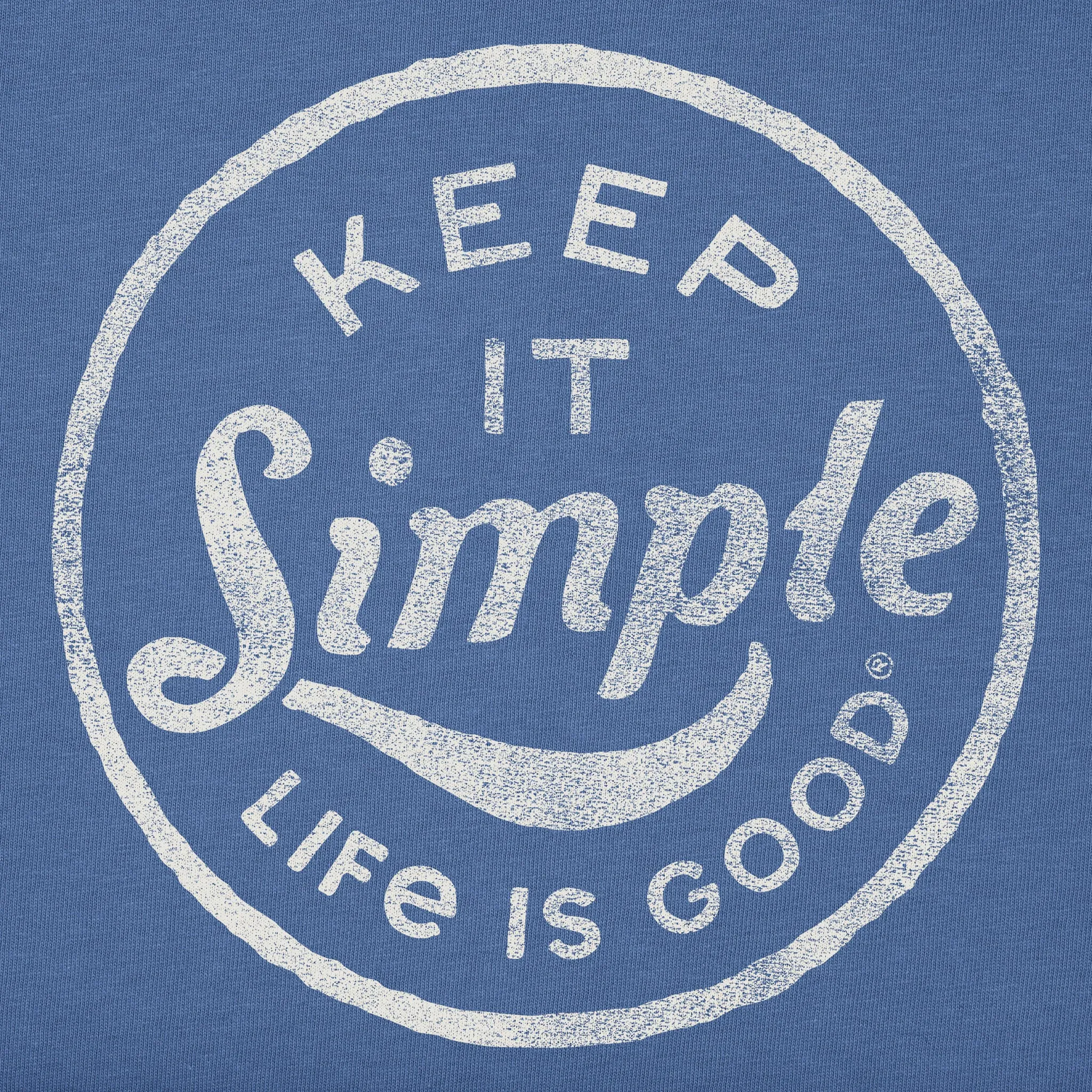 Men's Keep it Simple Coin Short Sleeve Tee Life is Good