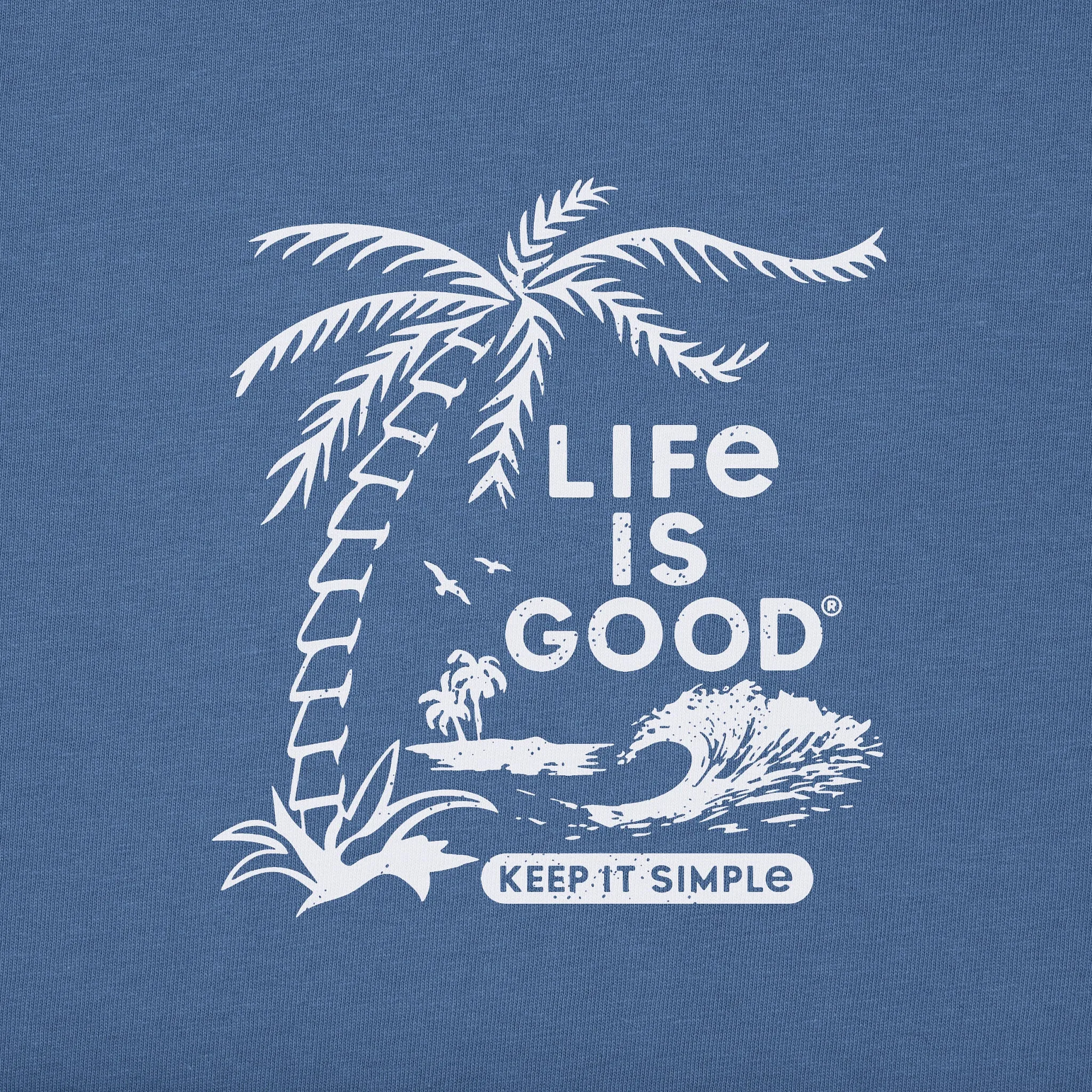 Men's Keep it Simple Palms Short Sleeve Tee Life is Good