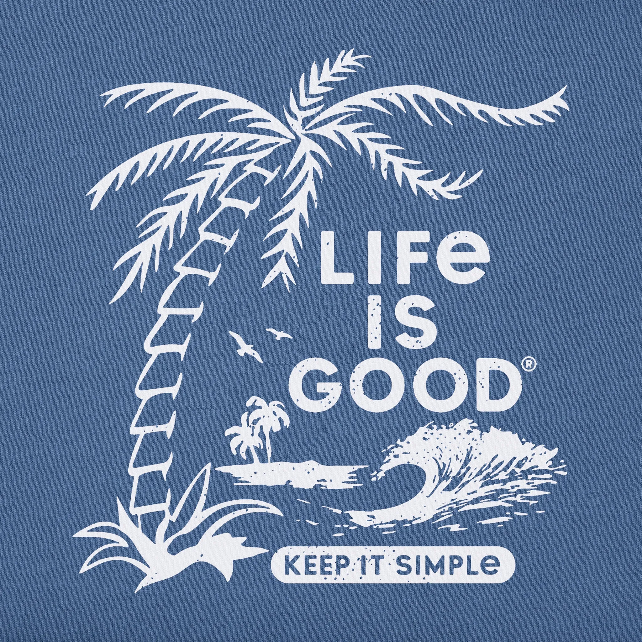 Men's Keep it Simple Palms Short Sleeve Tee Life is Good