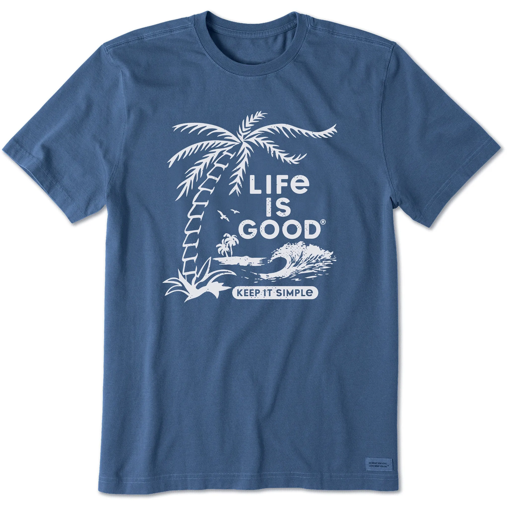 Men's Keep it Simple Palms Short Sleeve Tee Life is Good