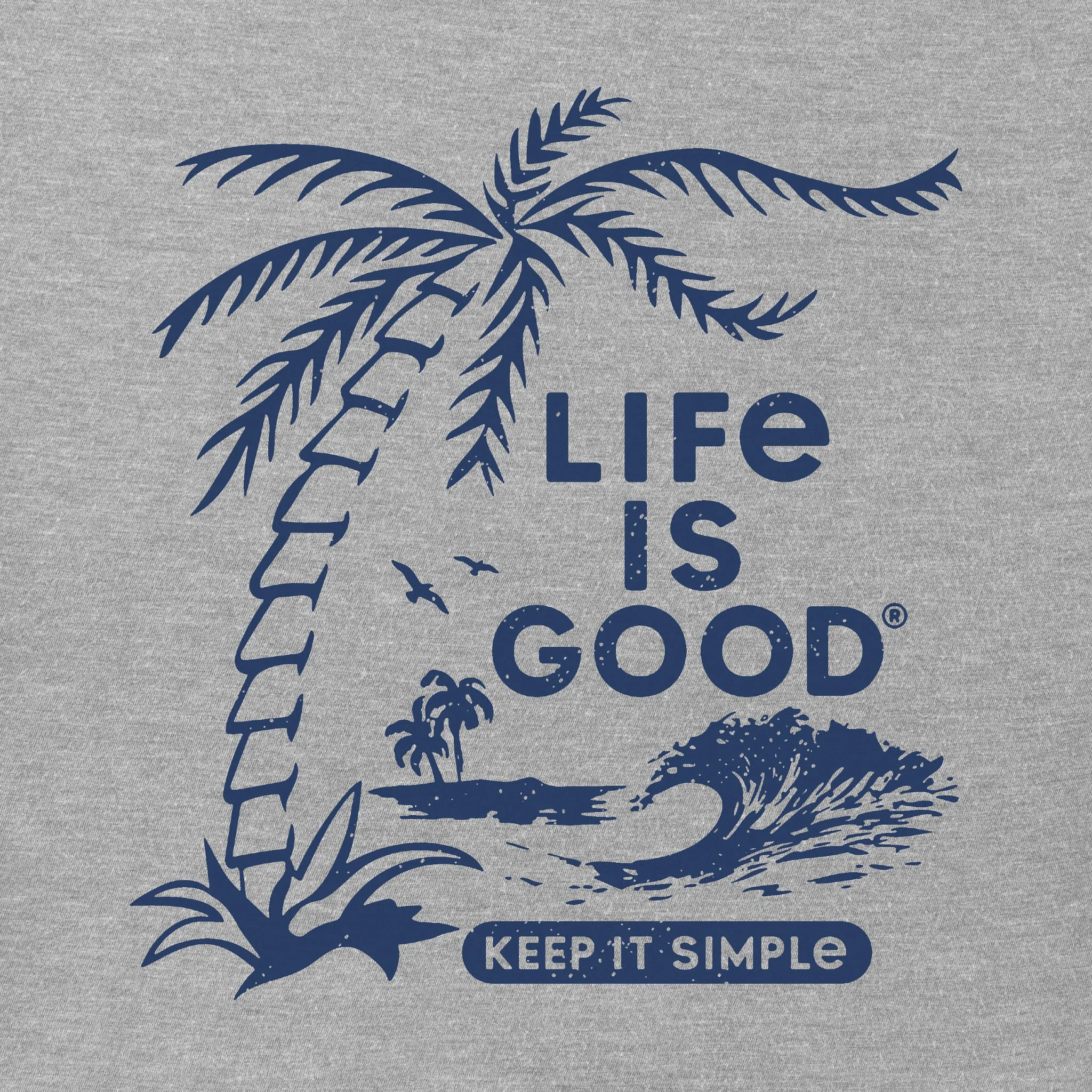 Men's Keep it Simple Palms Short Sleeve Tee Life is Good