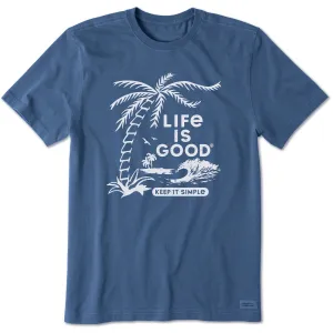 Men's Keep it Simple Palms Short Sleeve Tee Life is Good