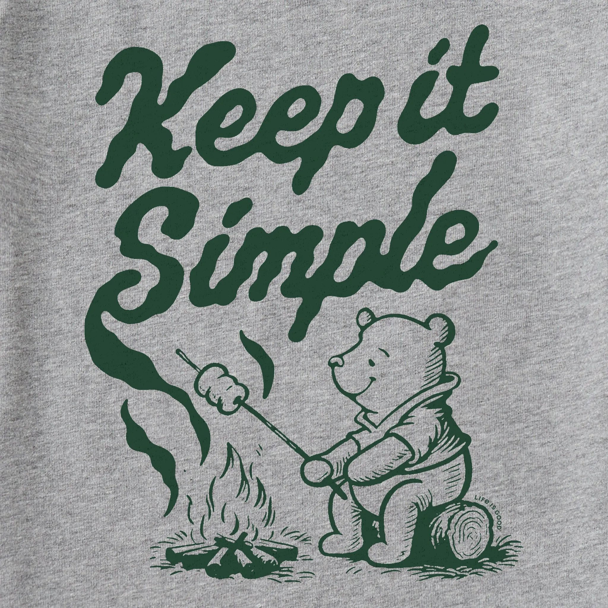 Men's Keep It Simple Winnie Short Sleeve Tee Life is Good