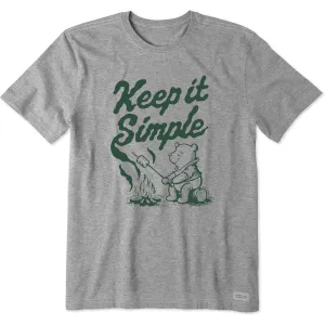 Men's Keep It Simple Winnie Short Sleeve Tee Life is Good