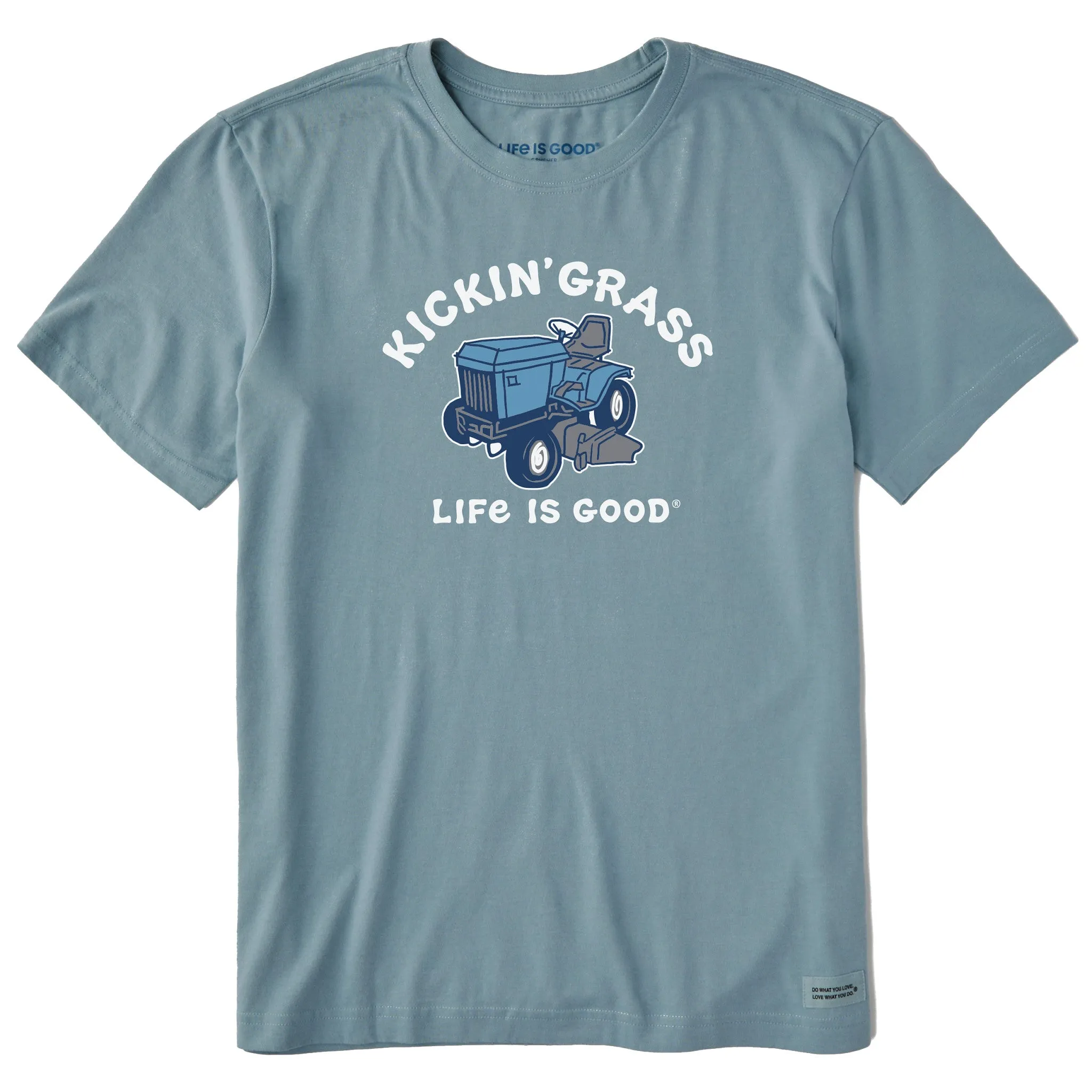Men's Kickin' Grass Short Sleeve Crusher Tee Life is Good